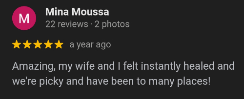 Review Mina Moussa